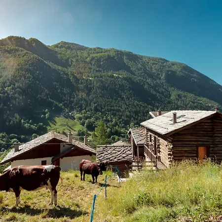 Hellochalet Pessey - Two Alpine With Private Garden In A Restored Mountain Hamlet Ferienhaus Valtournenche